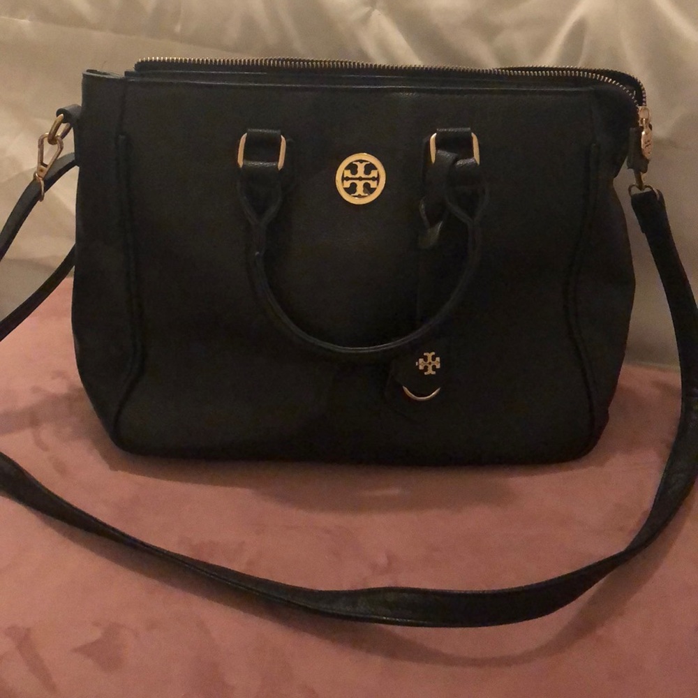 Black Tory Burch Tote Bag